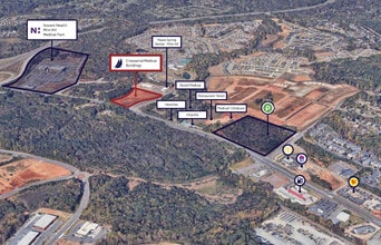 0 Cresswind Blvd, Charlotte, NC à louer Aérien– Image 2 sur 2