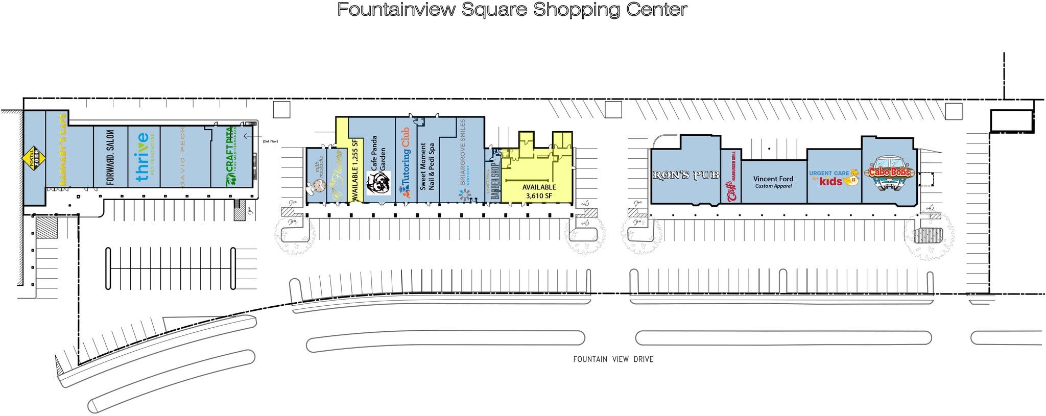 1810-1940 Fountain View Dr, Houston, TX à louer Plan de site– Image 1 sur 1
