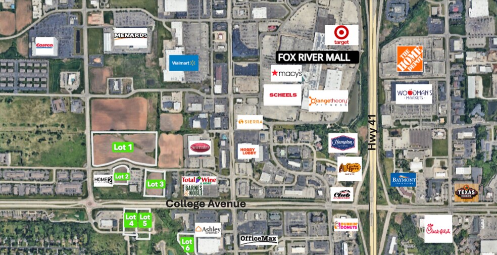 W Grande Market Dr, Appleton, WI à vendre - Photo de l’immeuble – Image 2 sur 2