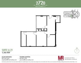 2720 S River Rd, Des Plaines, IL à louer Plan d’étage– Image 1 sur 5