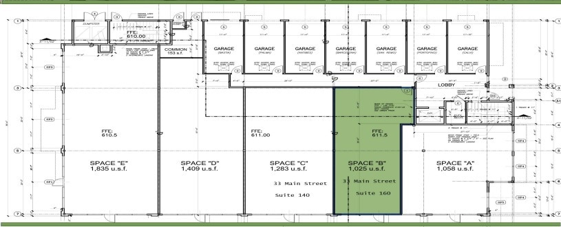 33 Main St, Colleyville, TX à louer Plan d’étage– Image 1 sur 1