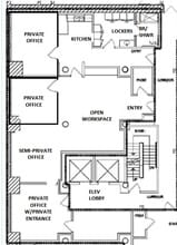408 W 8th St, Kansas City, MO à louer Plan d’étage– Image 2 sur 2