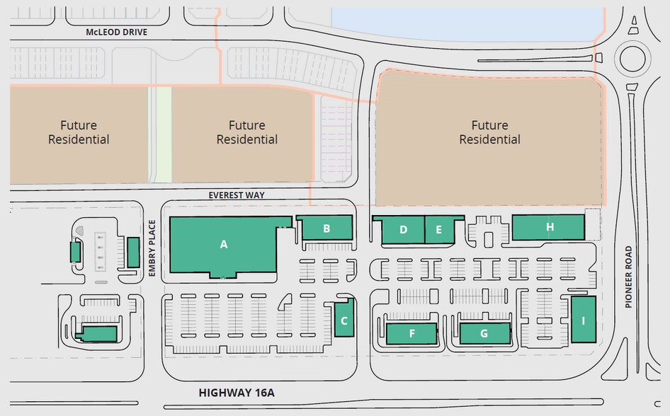 Pioneer Rd, Spruce Grove, AB à louer - Plan de site – Image 3 sur 7