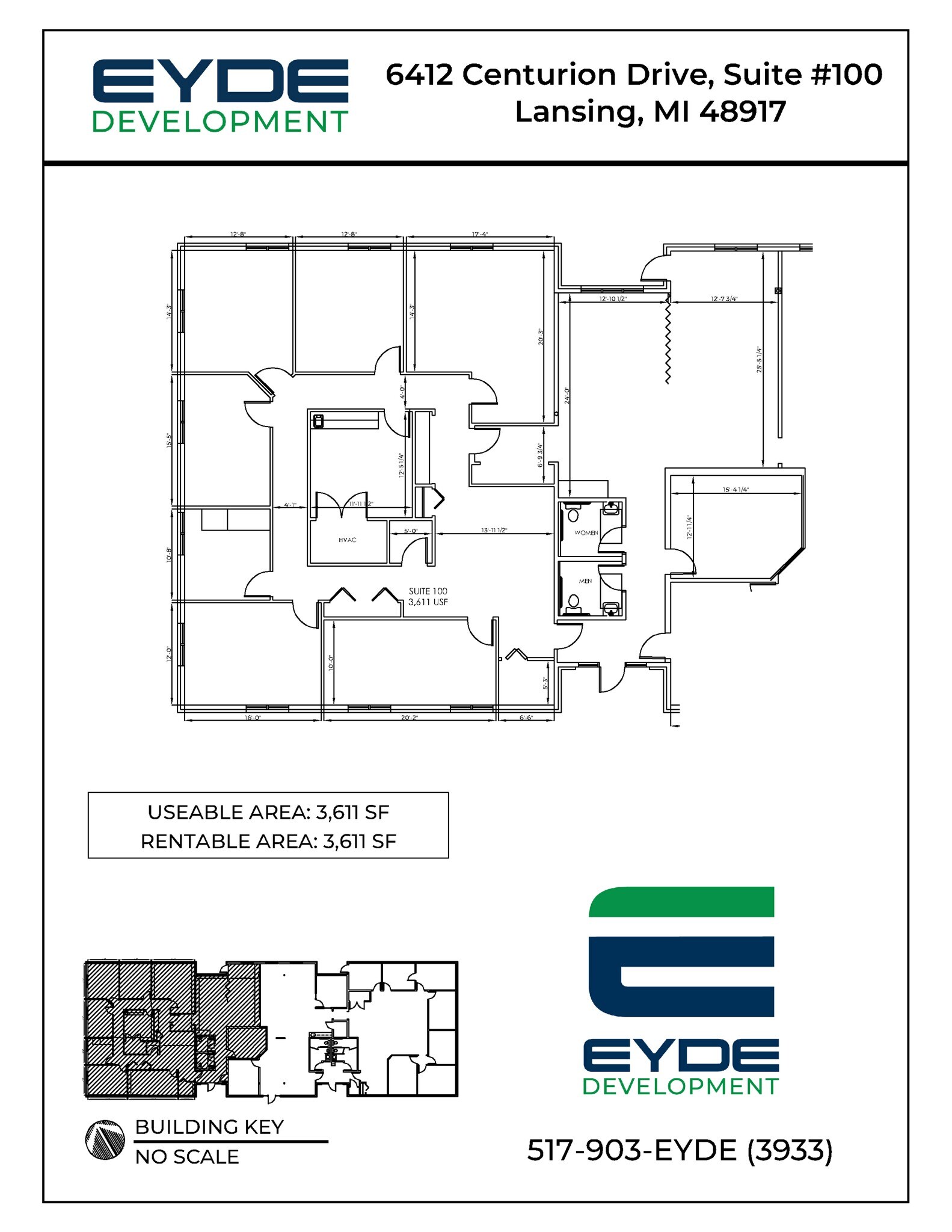 6412 Centurion Dr, Lansing, MI à louer Plan de site– Image 1 sur 1