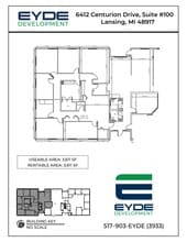 6412 Centurion Dr, Lansing, MI à louer Plan de site– Image 1 sur 1