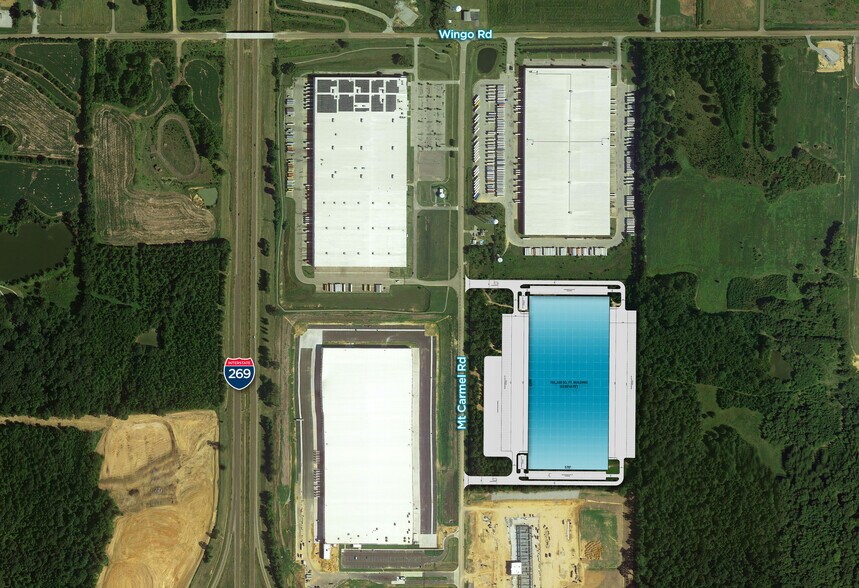 0 Mt. Carmel, Byhalia, MS à louer - Plan de site – Image 2 sur 3