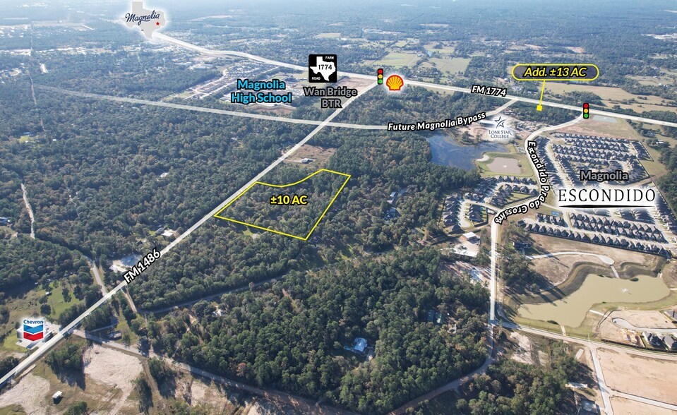 1043 FM 1486 Rd, Magnolia, TX à vendre - Photo de l’immeuble – Image 1 sur 3