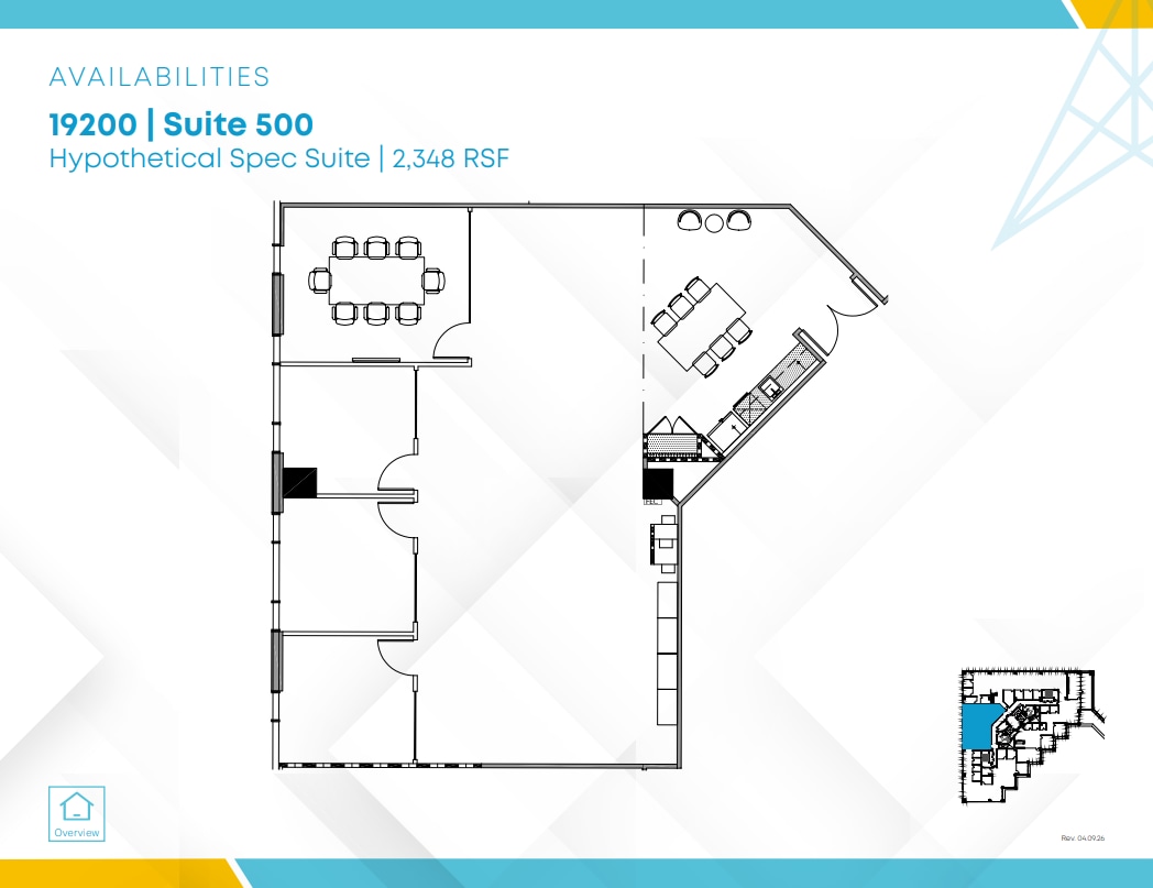 19100-19200 Von Karman Ave, Irvine, CA à louer Plan d’étage– Image 1 sur 1