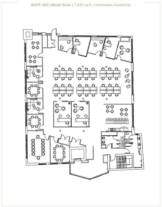 510 Front St W, Toronto, ON à louer Plan d’étage– Image 1 sur 1