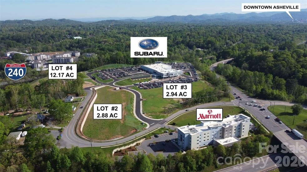 Brevard Rd, Asheville, NC à vendre - Aérien – Image 2 sur 6