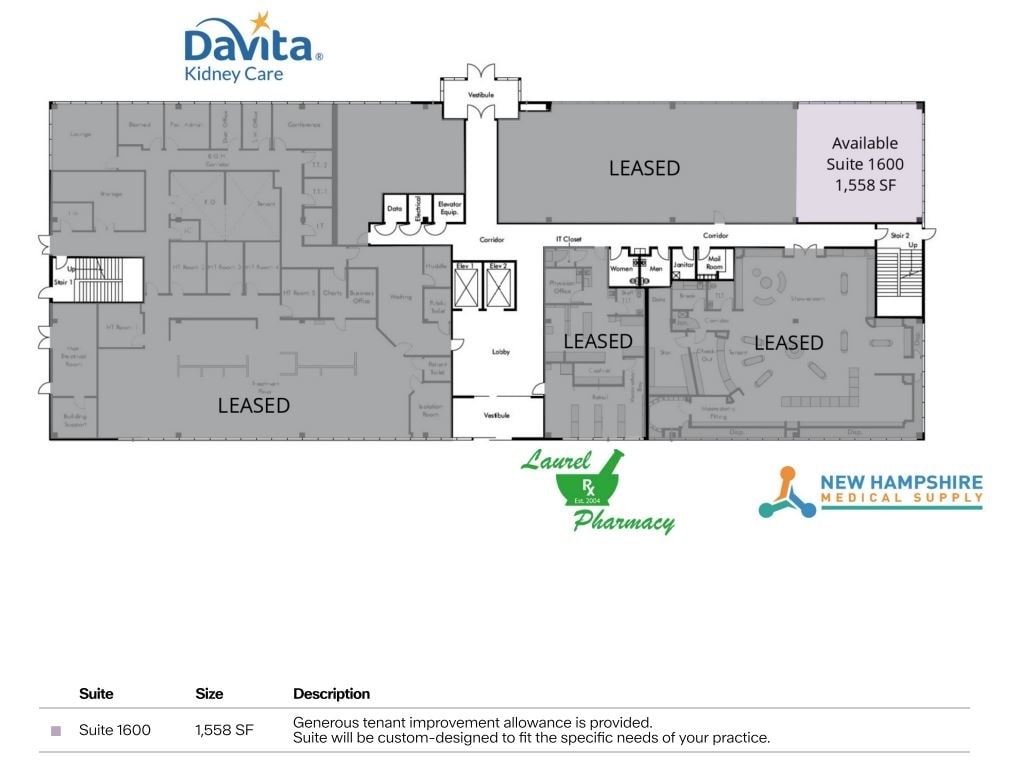7140 Contee Rd, Laurel, MD à louer Plan d’étage– Image 1 sur 1