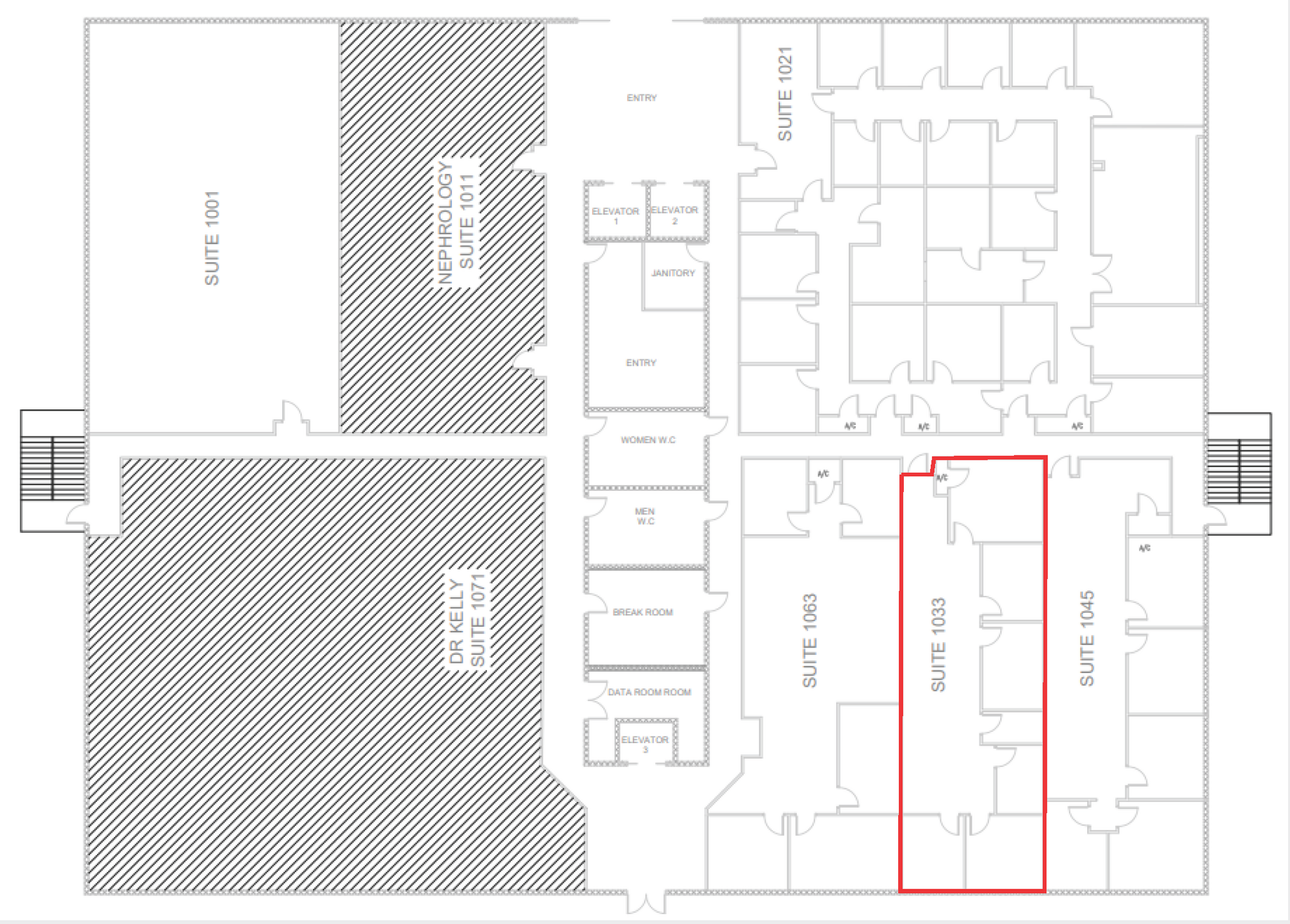 587 E State Road 434, Longwood, FL à louer Plan d’étage– Image 1 sur 1