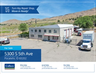 Plus de détails pour 5300 S 5th Ave, Pocatello, ID - Industriel/Logistique à vendre