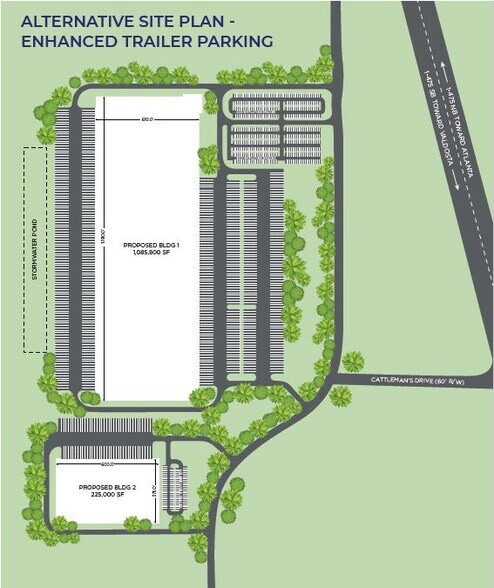 4555 Cavalier Dr, Macon-Bibb, GA à louer - Plan de site – Image 3 sur 3
