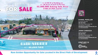 Plus de détails pour 1100 65th St, Sacramento, CA - Local commercial à vendre