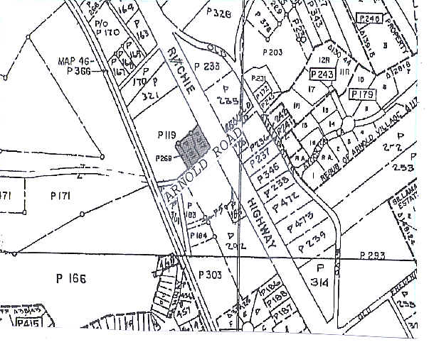 1470 Ritchie Hwy, Arnold, MD à louer - Plan cadastral – Image 2 sur 4