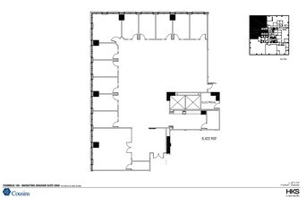 3280 Peachtree Rd, Atlanta, GA à louer Plan d’étage– Image 1 sur 7