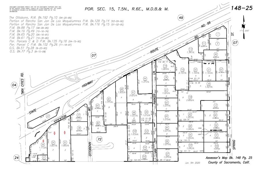 Twin Cities Rd at E Stockton Blvd, Galt, CA à vendre - Plan cadastral – Image 3 sur 23