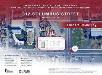 Plus de détails pour 812 columbus st, Bakersfield, CA - Terrain à vendre