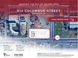 Plus de détails pour 812 columbus st, Bakersfield, CA - Terrain à vendre