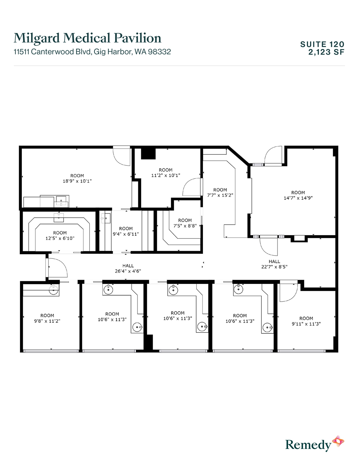 11511 Canterwood Blvd NW, Gig Harbor, WA à louer Plan d’étage– Image 1 sur 1