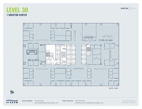 1221 McKinney St, Houston, TX à louer Plan d’étage– Image 1 sur 1