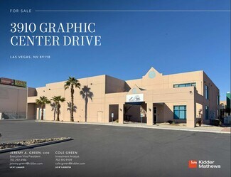 Plus de détails pour 3910 Graphic Center Dr, Las Vegas, NV - Industriel/Logistique à vendre