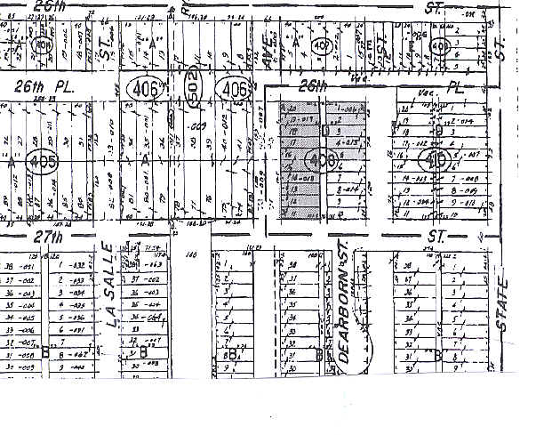 2620 S Dearborn St, Chicago, IL à louer - Plan cadastral – Image 2 sur 2