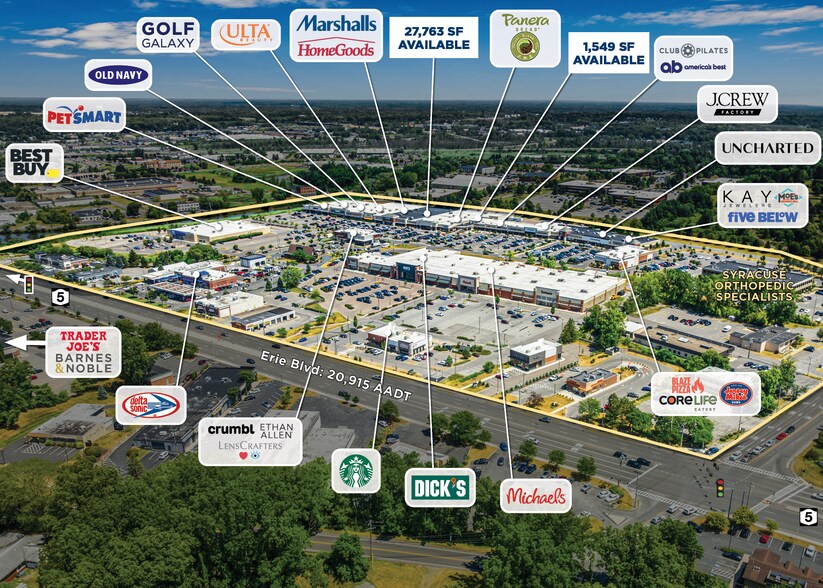 3401 Erie Blvd E, Syracuse, NY à louer - Aérien – Image 2 sur 10