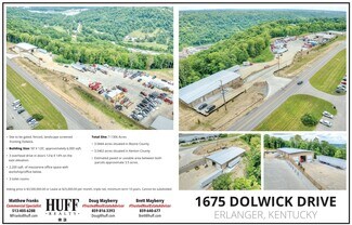 Plus de détails pour 1675 Dolwick Dr, Erlanger, KY - Industriel/Logistique à vendre