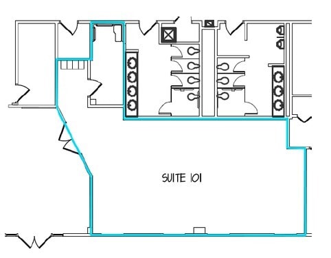 771 Cuthbert Rd, Cherry Hill, NJ à louer Plan d’étage– Image 1 sur 1