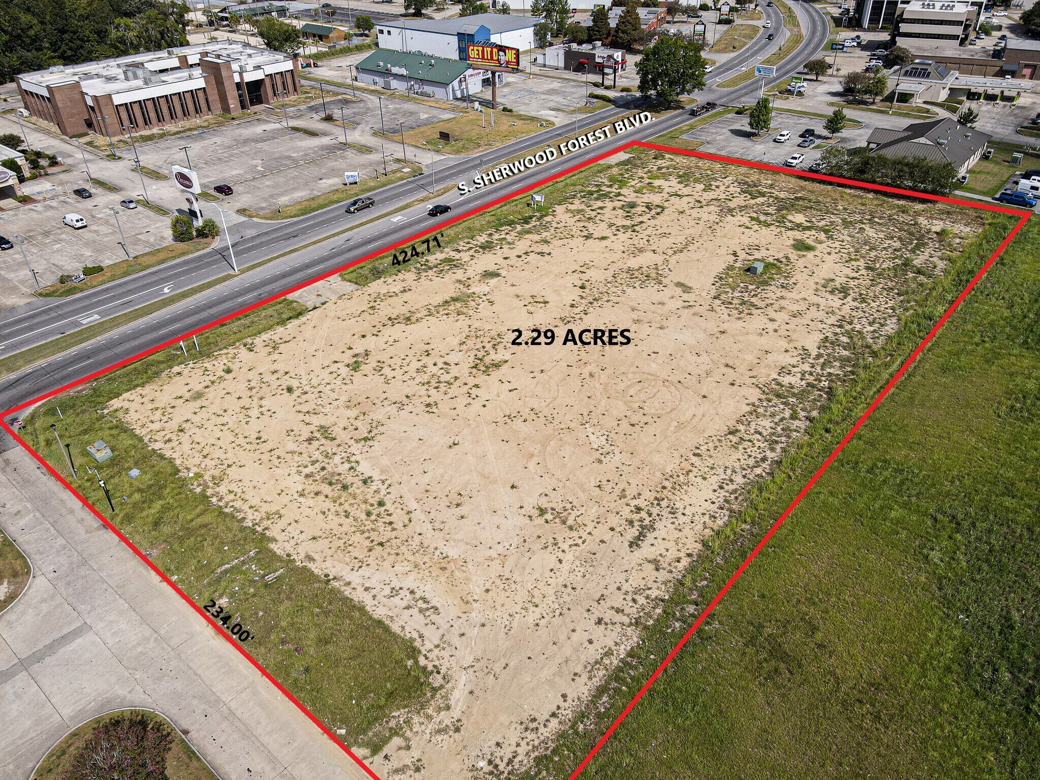 3233 S Sherwood Forest Blvd, Baton Rouge, LA à vendre Aérien– Image 1 sur 12