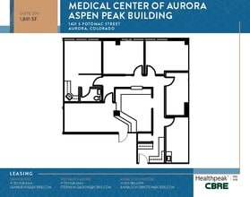 1411 S Potomac St, Aurora, CO à louer Plan d’étage– Image 1 sur 1