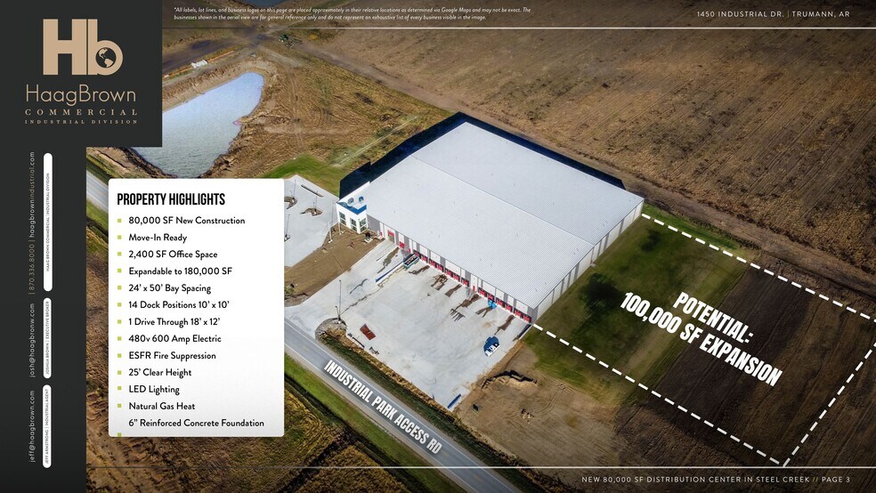 1450 Industrial Dr, Trumann, AR à louer - Autre – Image 3 sur 13