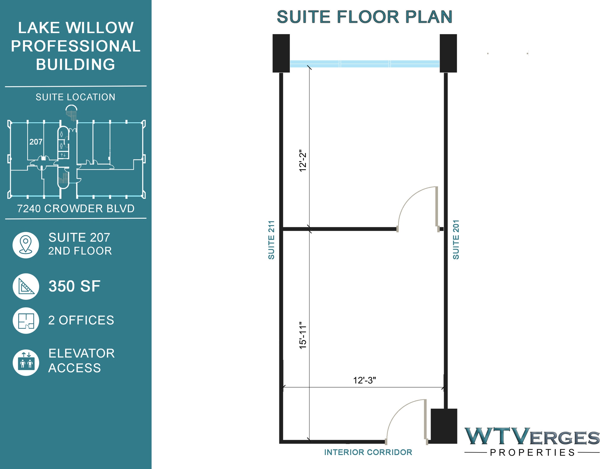 7240 Crowder Blvd, New Orleans, LA à louer Plan d’étage– Image 1 sur 5