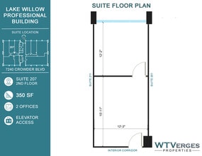 7240 Crowder Blvd, New Orleans, LA à louer Plan d’étage– Image 1 sur 5