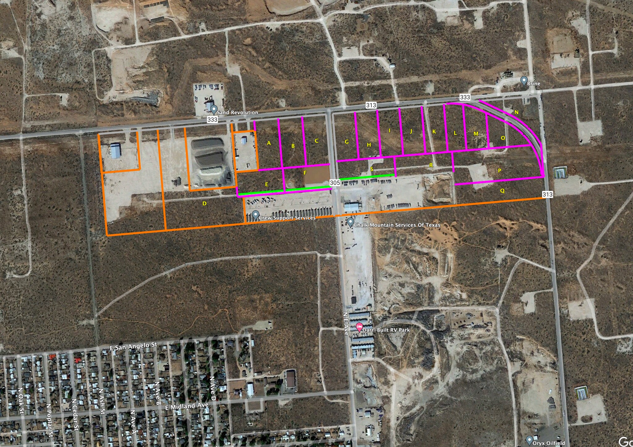 1977 County Rd 305, Kermit, TX à vendre Aérien– Image 1 sur 2