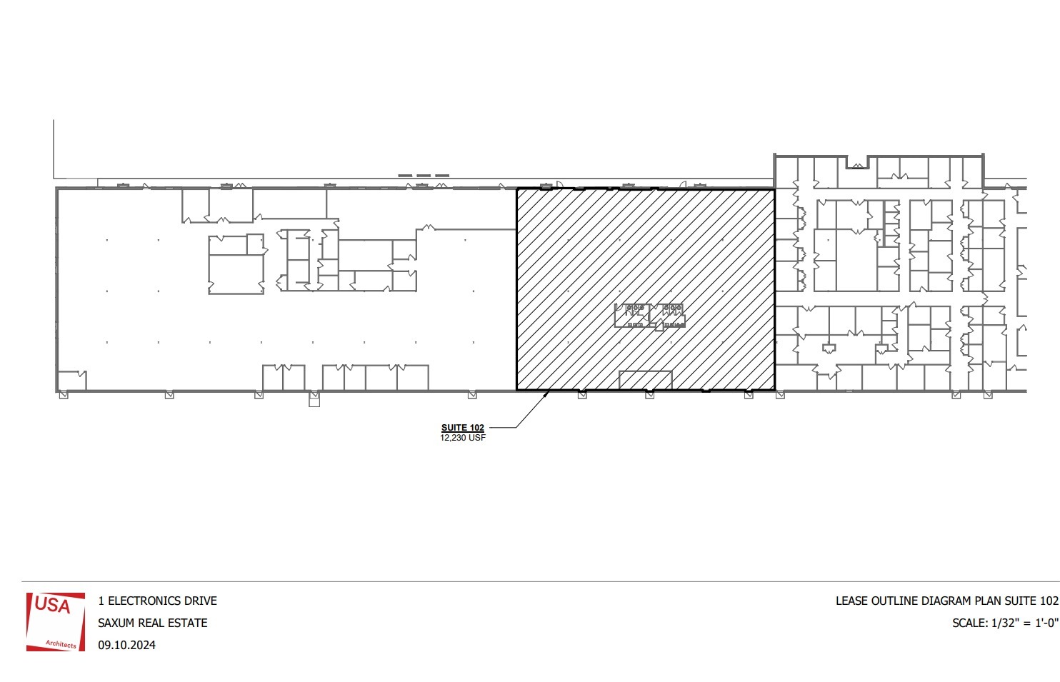 1 Electronics Dr, Hamilton, NJ à louer Plan d’étage– Image 1 sur 5