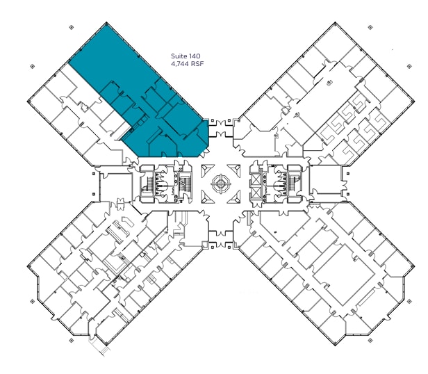 5885 Landerbrook Dr, Mayfield Heights, OH à louer Plan d’étage– Image 1 sur 1