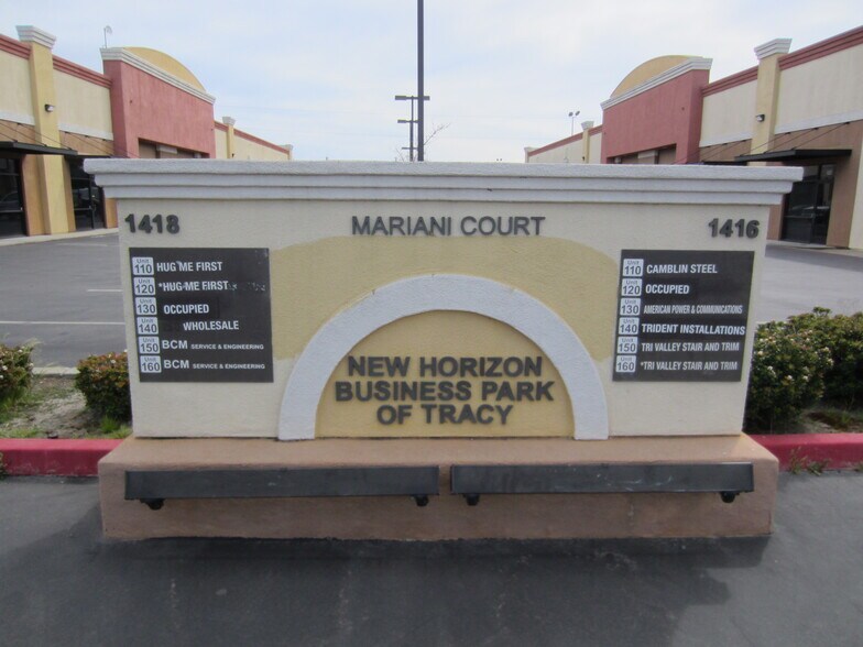 1416 Mariani Ct, Tracy, CA à vendre - Photo de l’immeuble – Image 3 sur 5