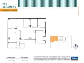 255 Alhambra Cir, Coral Gables, FL à louer Plan d’étage– Image 1 sur 1