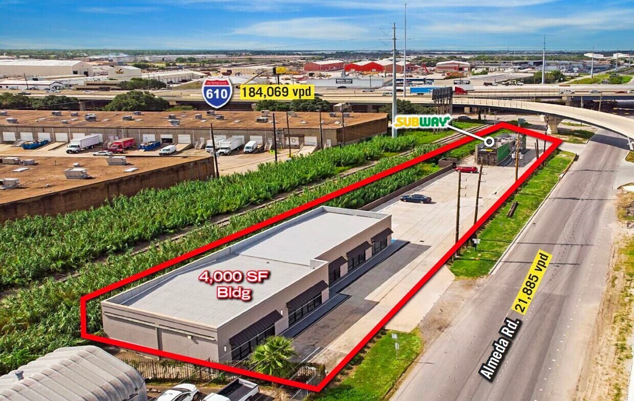 8549/8551 Almeda Rd portefeuille de 2 biens à vendre sur LoopNet.fr Photo principale– Image 1 sur 7