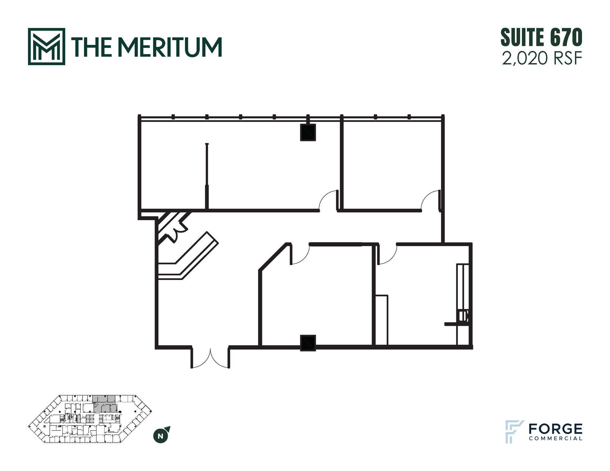 12221 Merit Dr, Dallas, TX à louer Plan d’étage– Image 1 sur 1