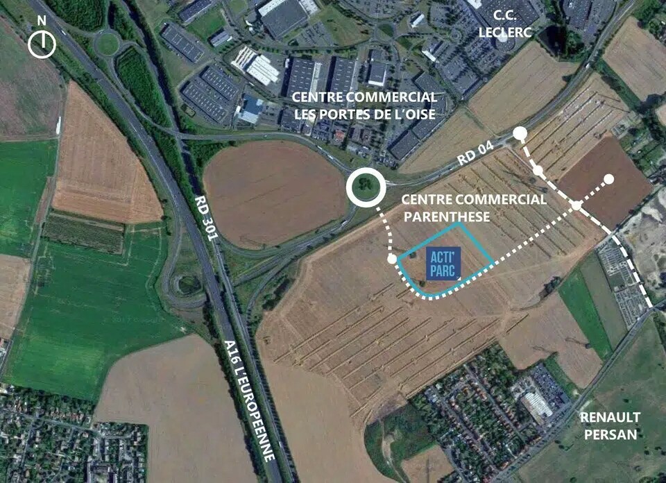 Local commercial dans Persan à vendre Photo de l’immeuble– Image 1 sur 7