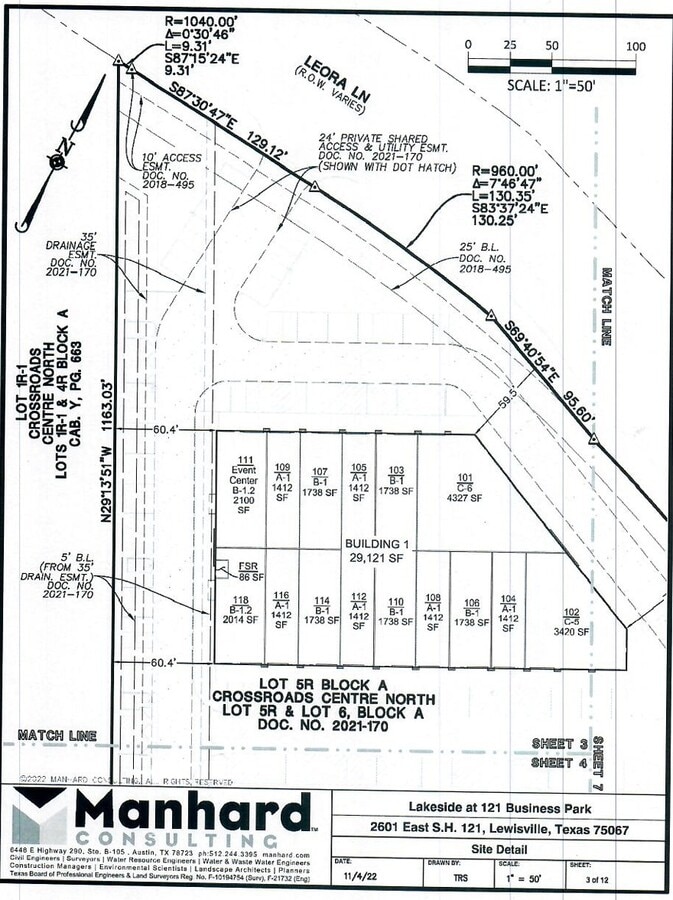 2601 TX-121, Lewisville, TX 75056 - Lot 114 -  - Plan d’étage - Image 1 of 7