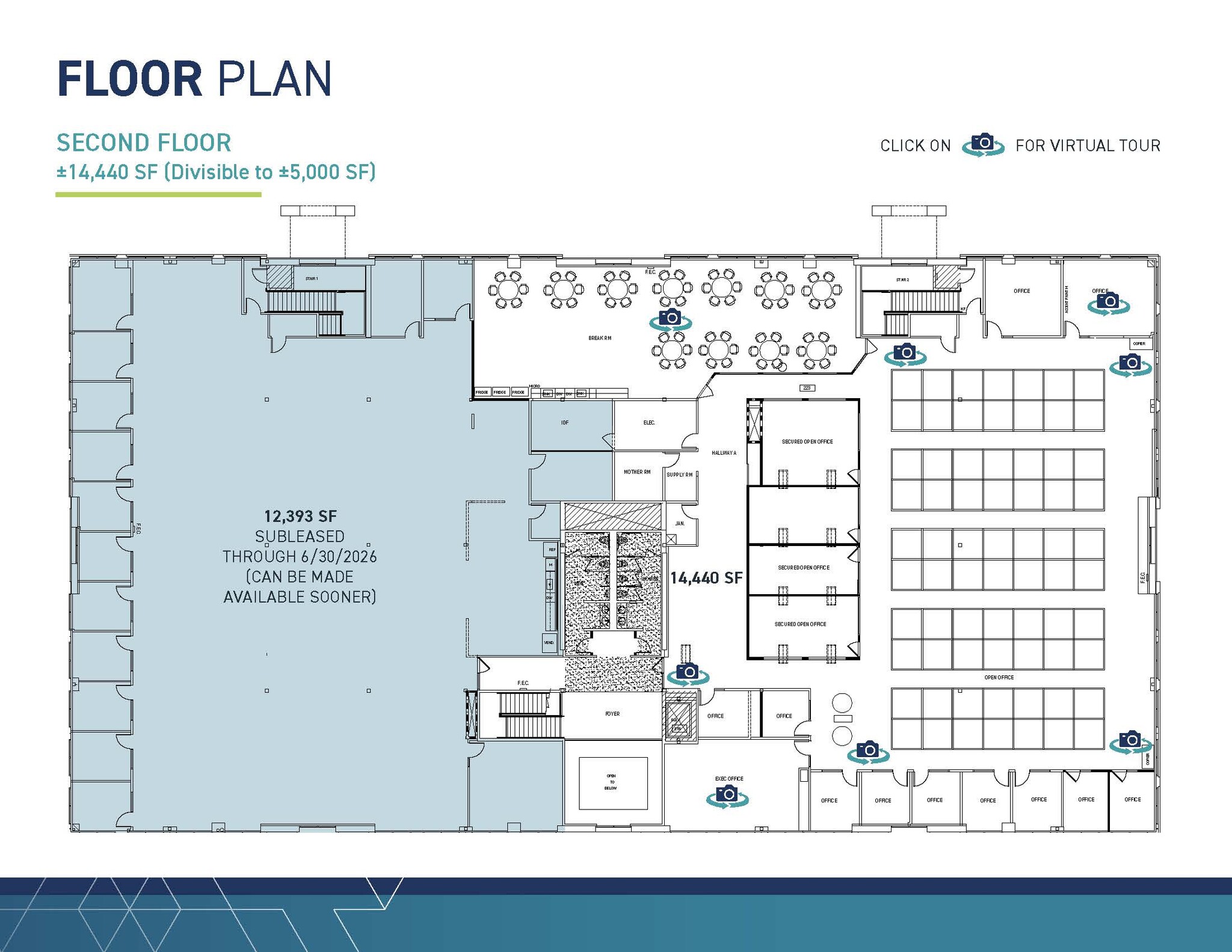 430 N McCarthy Blvd, Milpitas, CA à louer Plan d’étage– Image 1 sur 1