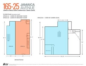 16519-16525 Jamaica Ave, Jamaica, NY à louer Plan de site– Image 2 sur 2