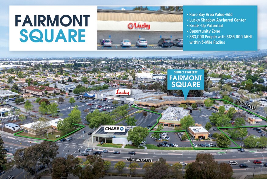 Fairmont Square | San Leandro, CA portefeuille de 6 biens à vendre sur LoopNet.fr - Photo de l’immeuble – Image 1 sur 5