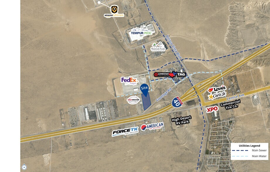Lots 122 & 123 I-40 & Atrisco Blvd, Albuquerque, NM à vendre - Photo de l’immeuble – Image 1 sur 2