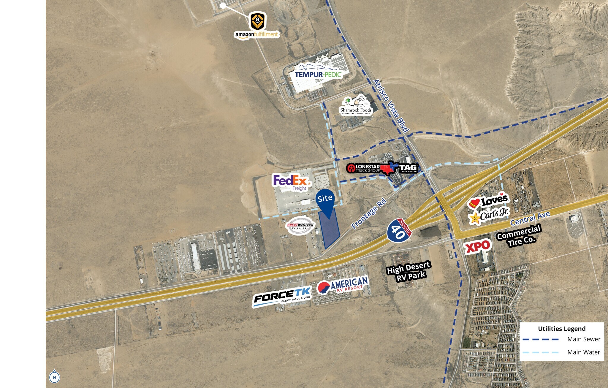 Lots 122 & 123 I-40 & Atrisco Blvd, Albuquerque, NM à vendre Photo de l’immeuble– Image 1 sur 3